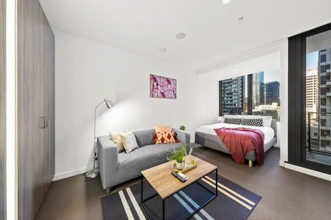A Stylish & Comfy CBD Studio Near Southern Cross - Accommodation Australia 0