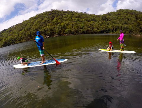 Basin Ku-ring-gai Campsite Set Up - Accommodation Australia 2