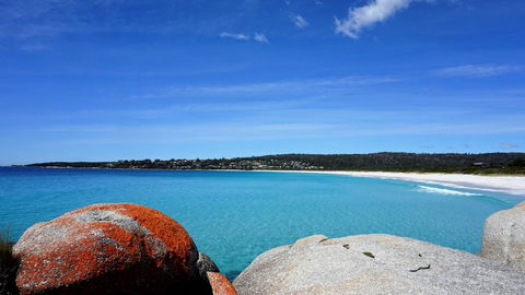 BAY OF FIRES BEACH SHACK Ocean Views From A Modern Beachhouse - Accommodation Australia 3