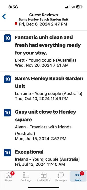 Sams Henley Beach Garden Unit - Accommodation Australia 3