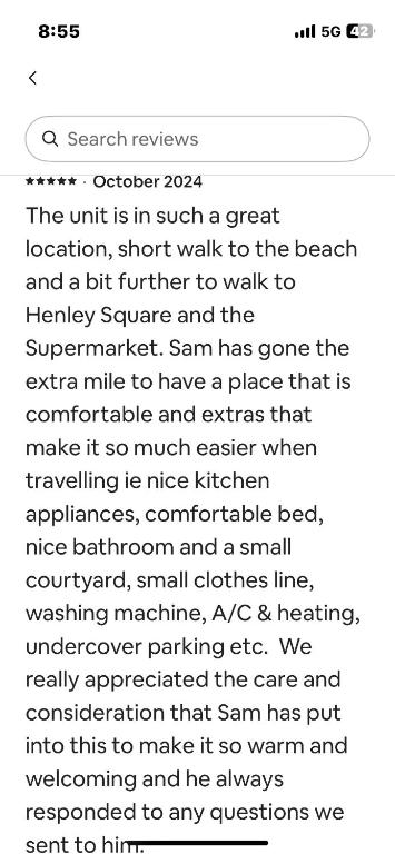 Sams Henley Beach Garden Unit - Accommodation Australia 1
