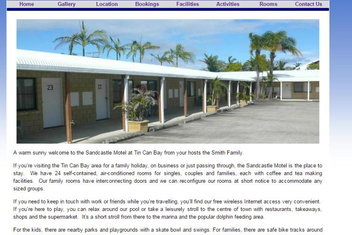 Sandcastle Motel Tin Can Bay with Accommodation Australia