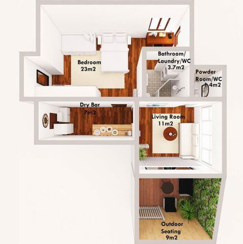 Sandy Bay Escape - Accommodation Australia 1