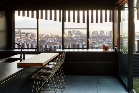 Birdcage Penthouse Luxury Melbourne Ultra Modern Industrial Chic - Accommodation Australia 1