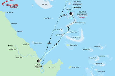 Great Barrier Reef Scenic Helicopter Tour And Cruise From Cairns - Local Tourism 4