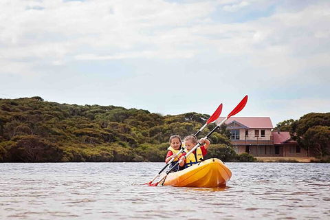 Kangaroo Island Self-Guided Kayaking On The Harriet River - Accommodation Australia 3