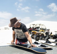 Private Sandboard and Quad Bike Adventure in Lancelin - Local Tourism