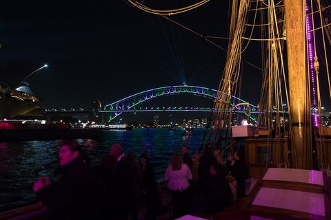 Vivid Tall Ships Dinner Cruise On Sydney Harbour - Local Tourism 3