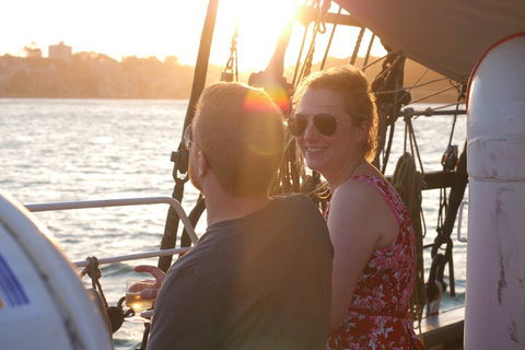 Sydney Harbour Tall Ship Wine & Canapes Evening Cruise - Local Tourism 0