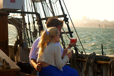 Sydney Harbour Tall Ship Wine & Canapes Evening Cruise - Local Tourism 1