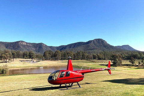 Private Helicopter Flight To Hunter Valley With A La Carte Lunch - For 2 - Australia Shopping 2